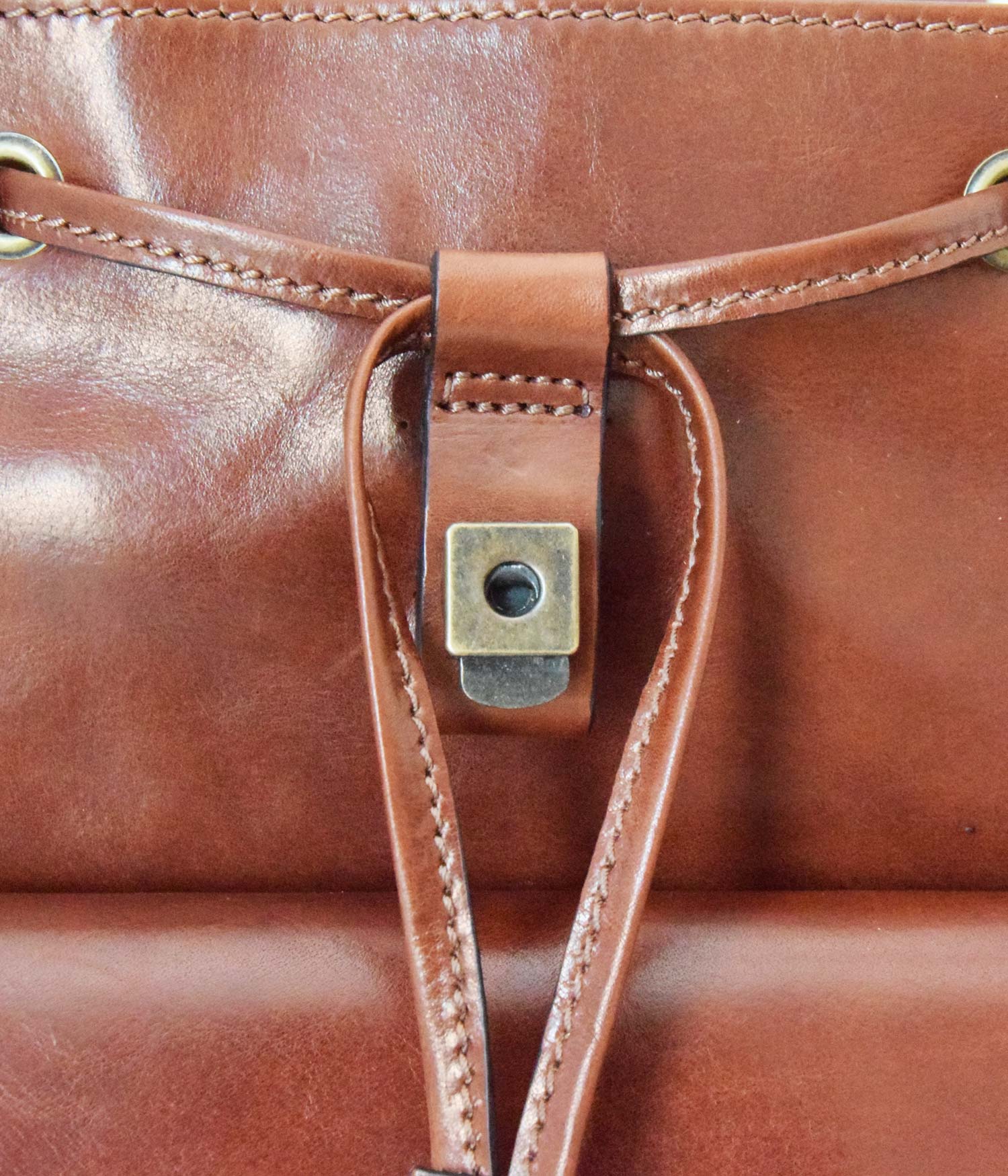 Borsa zaino in pelle donna Livorno