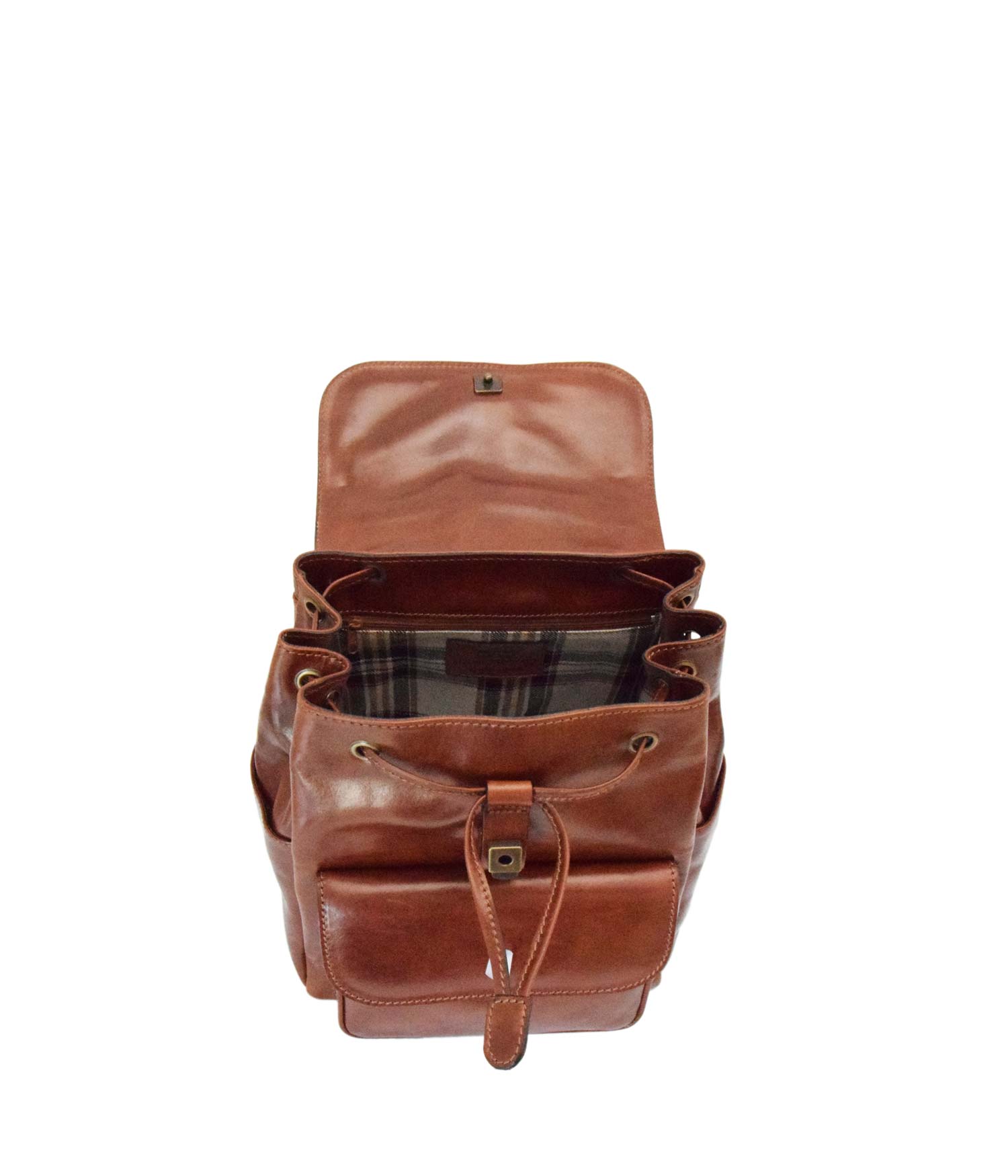 Borsa zaino in pelle donna Livorno