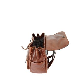 Borsa zaino in pelle donna Livorno